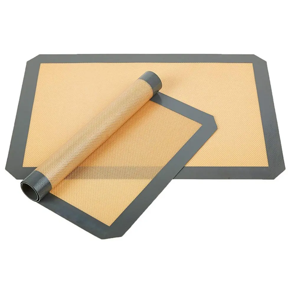 Large 42x29.5cm High Temperature Resistance Silicone Baking Mat Table Mats Silicone Non-Stick Baking Mat Biscuit Baking Mat