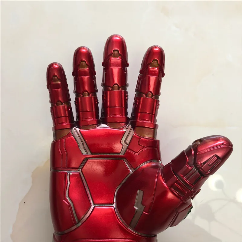 Эндшпиль 4 Железный человек перчатку Косплэй Arm латексные перчатки танос супергероя руки маска оружие вечерние реквизит