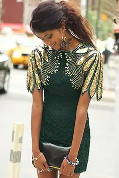 

Women Sequined Shoulder Cocktail Party Dress Ball Gown Bodycon Patchwork Sexy Charming Chic Sheath Midi Elegant Ladies Costume