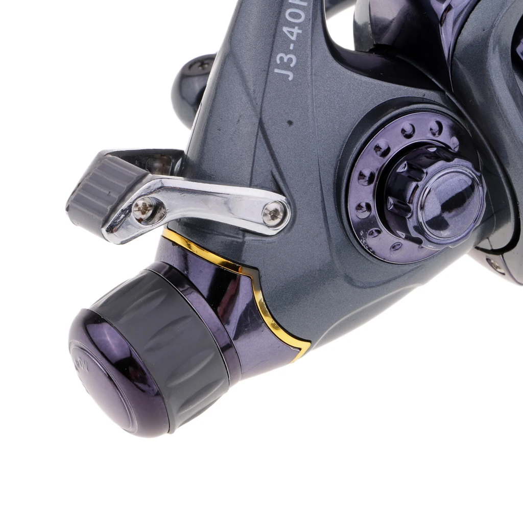 2Pcs ~40FR Baitfeeder Spinning Reel Saltwater Freshwater Fishing 5.5:1 High Power Front Rear Drag Live Liner