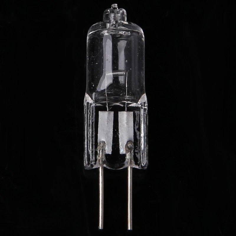 G4 Тип JC галогенные светильник лампочка прозрачное стекло лампы 12V 20 Вт, теплый белый свет Прямая поставка Поддержка