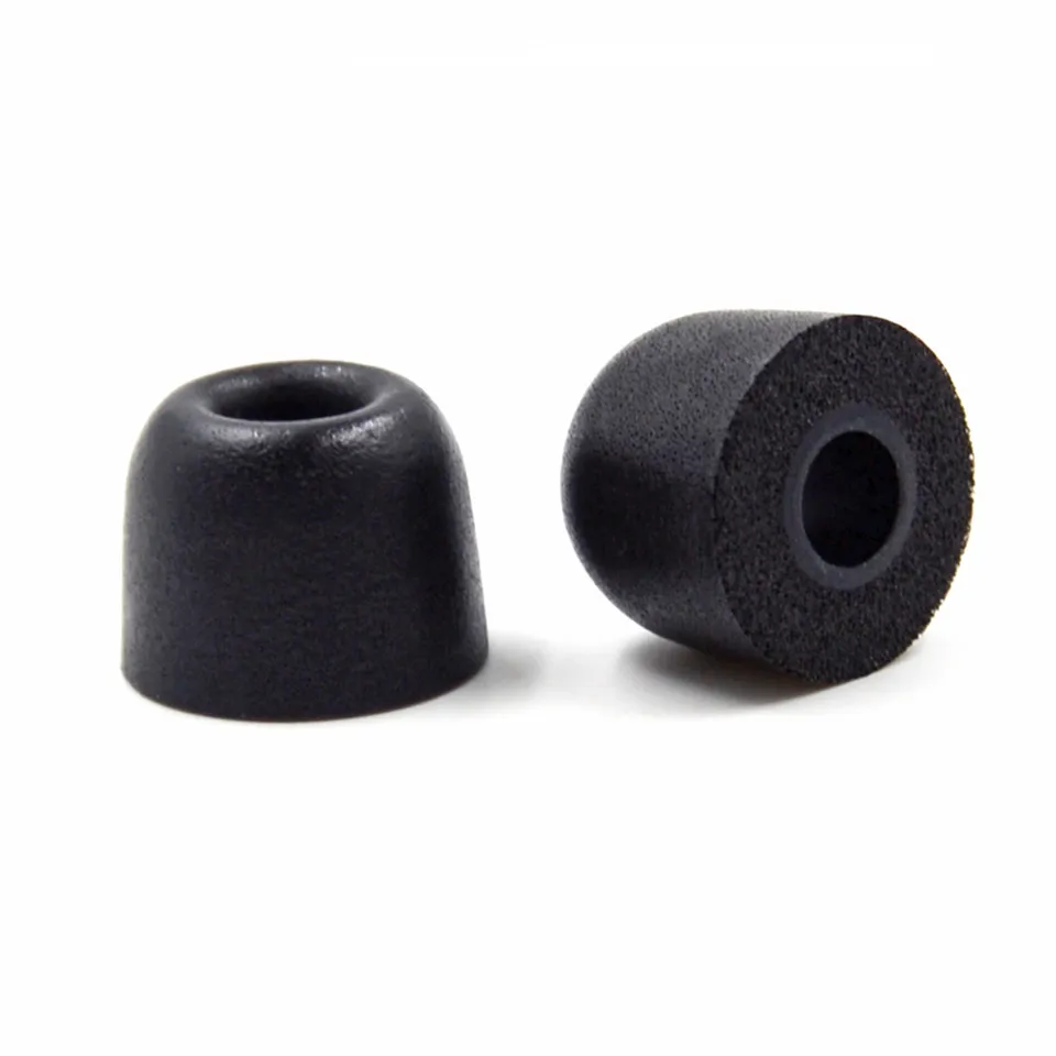 Cuscinetti Per Auricolari In Memory Foam - Isolamento Acustico Premium, Confezione Da 20 Pezzi, Nero (Taglia M) - Foto 12