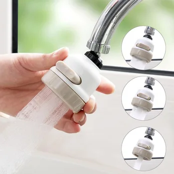 

Kitchen Faucet Tap 3 Level Adjustable 360 Rotate Water Saving Bathroom Shower Faucet Filtered Faucet Accessories New