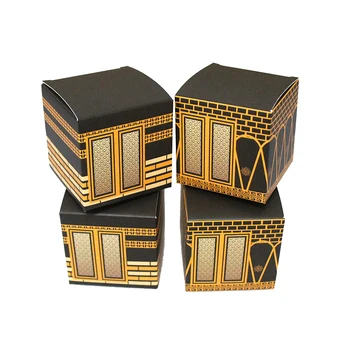 

Happy Eid Mubarak Paper Candy Box Ramadan Hajj Mubarak Candy Gift Boxes For Islamic Muslim Eid DIY Party Deco Supplies