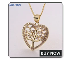 MHS.SUN Luxury Love Heart Zircon Necklace Earrings For Women Valentine's Day Gift Charm AAA CZ Jewelry Chain Necklace Dropship