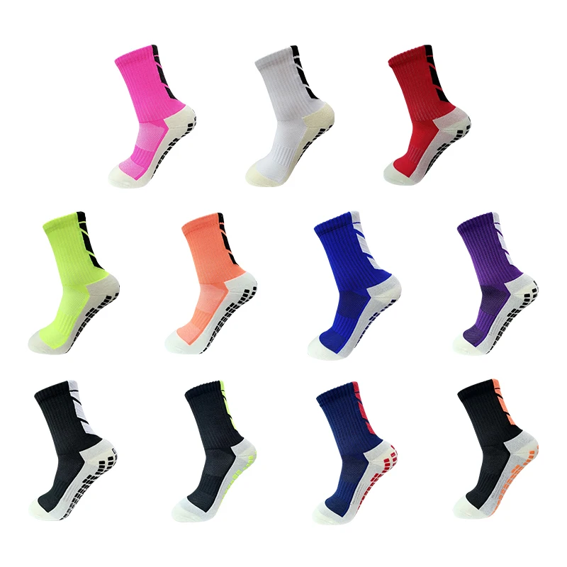 

1 Pair Men Football Socks Anti-Slip High Quality Breathable Thickened Towel Bottom Sports Socks Cycling Women Child Soccer Socks