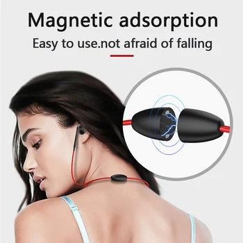 

Magnetic Wireless bluetooth Earphone XT13 music headset Phone Neckband sport Earbuds Earphone with Mic For iPhone Samsung Xiaomi