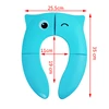 Portable Baby Toilet Training Step Stool And Folding Potty Seat Cover For You to Choose Toddler Cushion Children Chair Pad/Mat 3