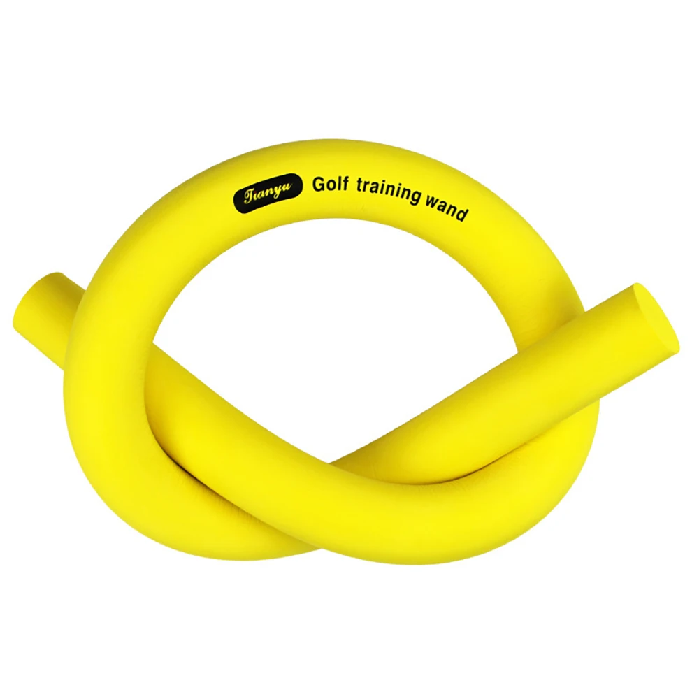 

TTYGJ Golf Swing Trainer Simulator Club Wand Beginner Posture Correction Teaching Training Soft Stick Whip Foam Swing Stick