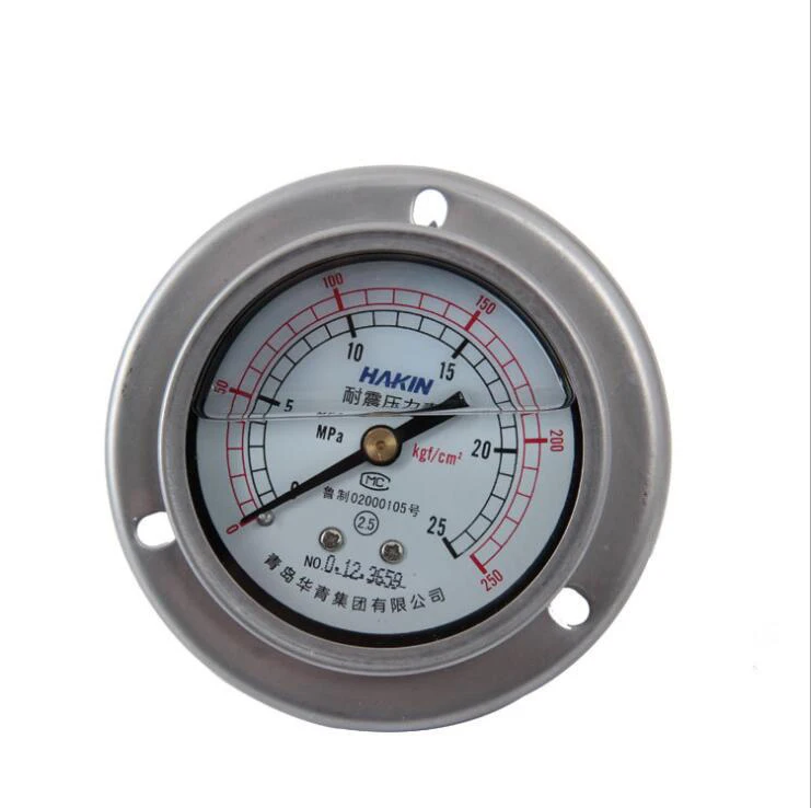 

YTN-60ZT 0-60MPA Axial Shockproof Pressure Gauge