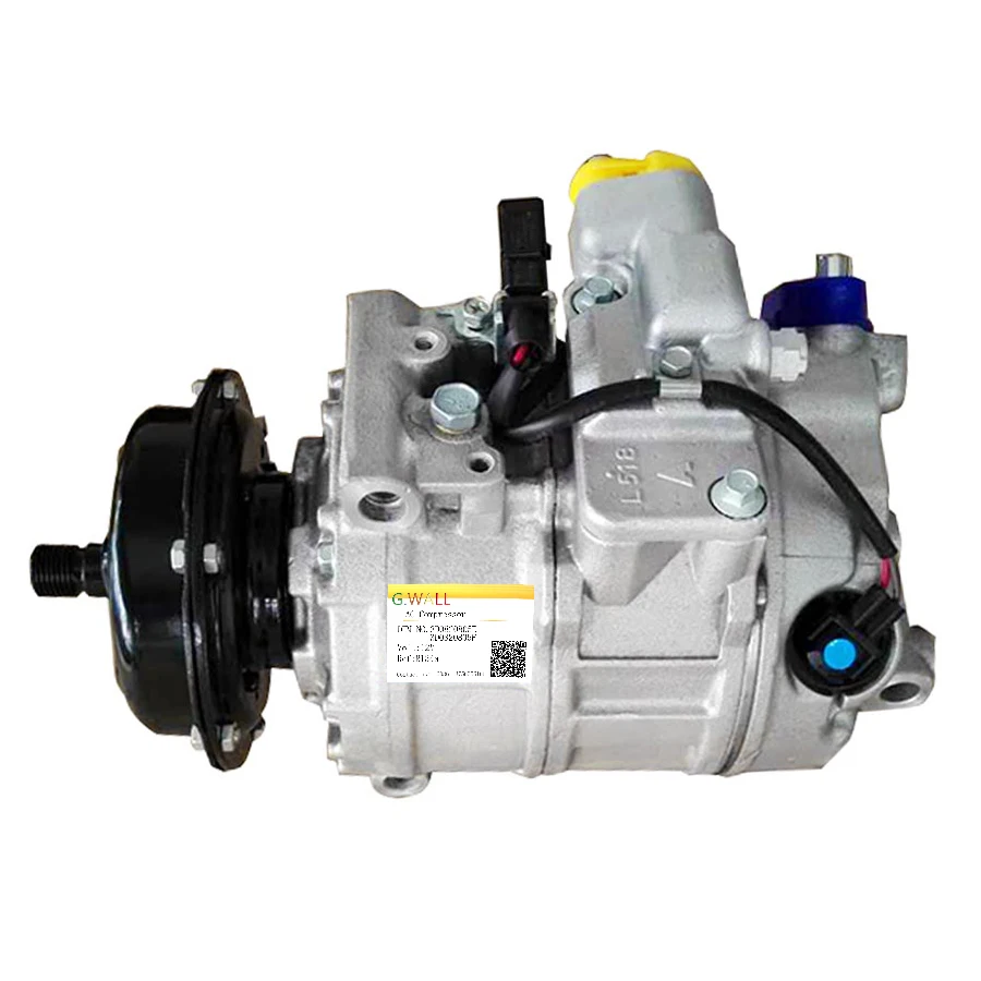  Car Auto AC Compressor For Volkswagen PHAETON T OUAREG 447220-9030 7H0820805C/E/F 44719076 10447180