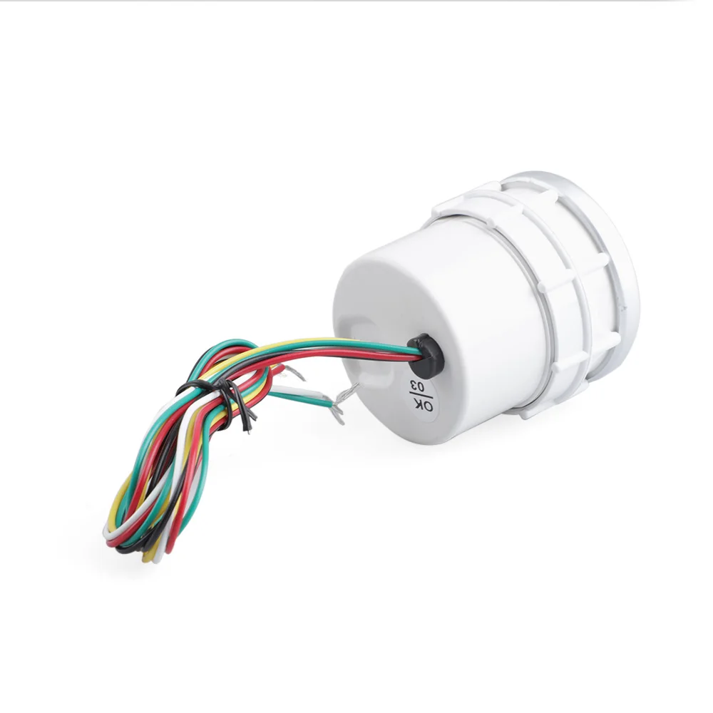 CNSPEED Auto Car Tachometer Tacho Gauge 0~8000 RPM Meter 2" 52mm Universal Car Motor White Led Meter Pointer RPM 12V Gasoline - Image 6