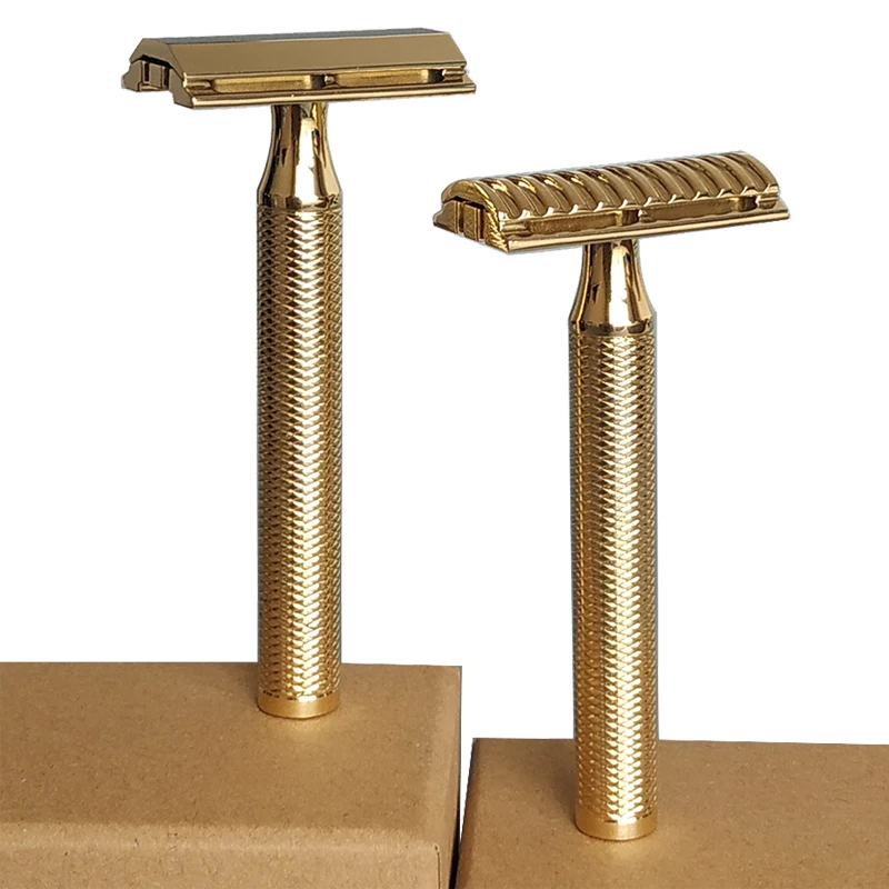 Dscosmetic D8/S9 Brass Double Edge Safety Razor CNC MADE