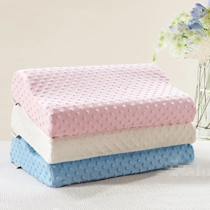 Tanie Poduszka zapamiętująca z pianki wolno odkształcająca się poduszka ortopedyczna miękka poduszka masażer do opieki zdrowotnej podróż śpiąca lateksowa poduszka pod szyję włókno