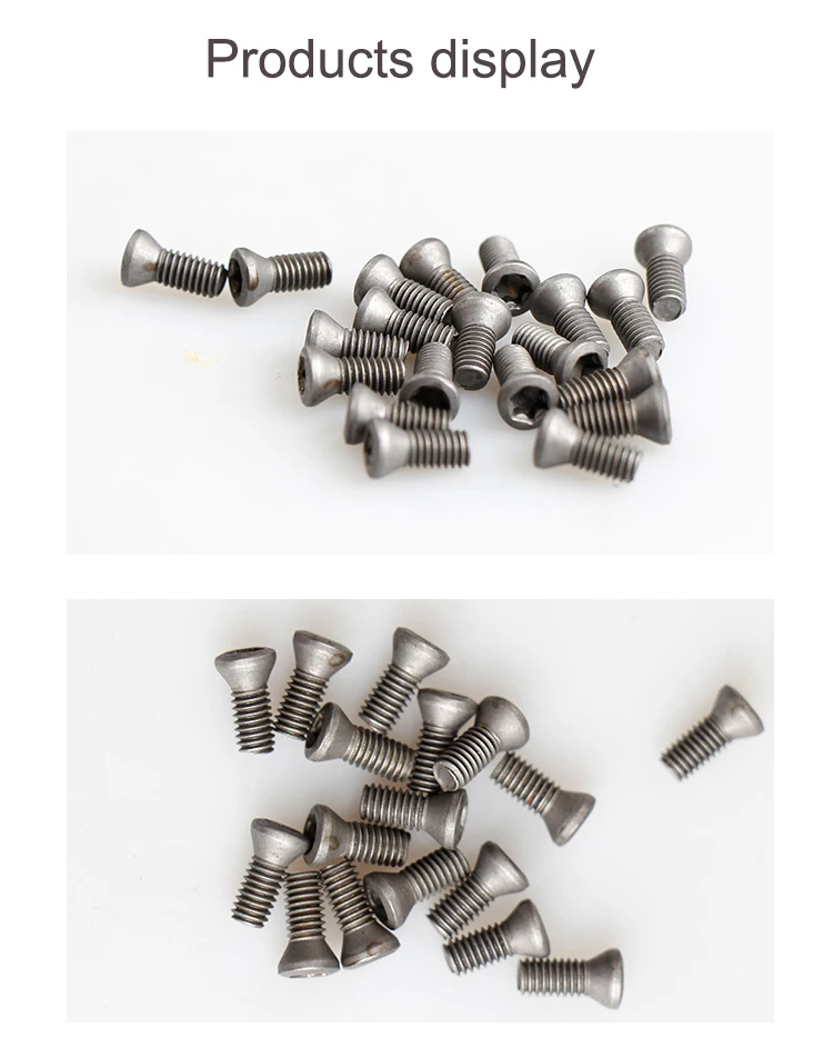 50 шт. токарный станок 12,9 класса Trox винт M1.8/M2/M2.2/M2.5/M3/M3.5/M4/M5 сливы винты ЧПУ Инструмент Винт для фрезерования, держатель инструмента, резак