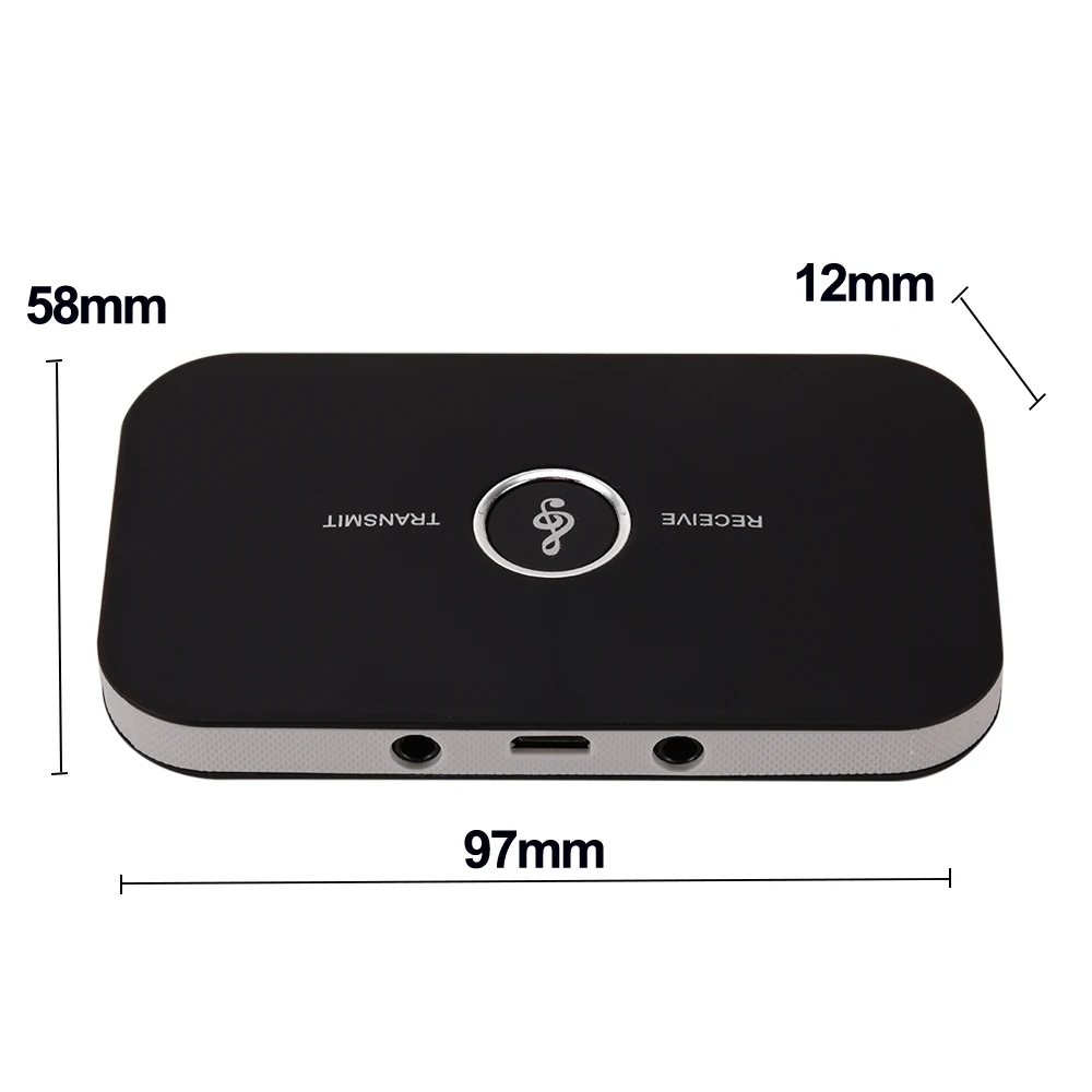B6 Bluetooth-Compatible Transmitter Receiver Wireless Audio Adapter For PC TV Headphone Car With 3.5mm AUX Music Receiver Sender bluetooth adapter,bluetooth audio receiver,bluetooth transceiver adapter,audio adapter,bluetooth aux adaptor