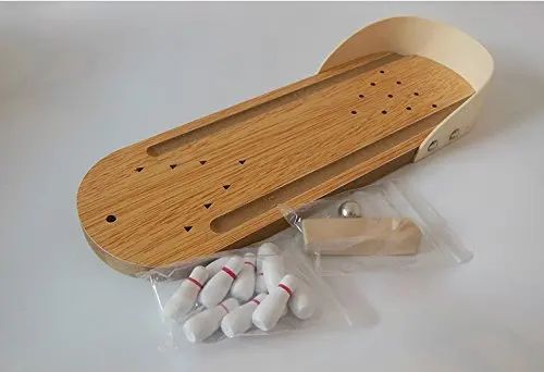 wooden balls Suzakoo боулинг игры мини Боулинг деревянный Настольный боулинг бутылки - Цвет: wooden balls