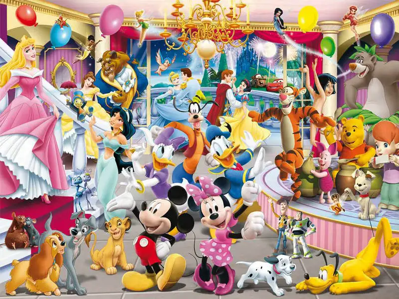 

5D Diamond Embroidery Diamond Painting Disney Stitch Diamond Decoration Snow white and the Seven Dwarfs Children Gift