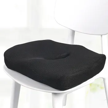 

Soft Memory Foam Pain Relief Slow Rebound Seat Cushion Anti Slip Portable Breathable Ergonomic Car Office Chair Hollowed Out Pad