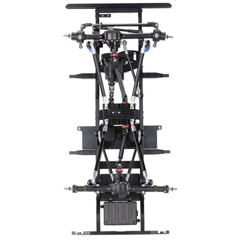 Hot-RC Car Frame Simulation Crawler Car D90 275 Wheelbase Metal CNC Frame