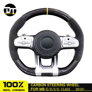 

Customized Carbon fiber Steering Wheel For MB A-Class C-Class S-Class for am-g latest version