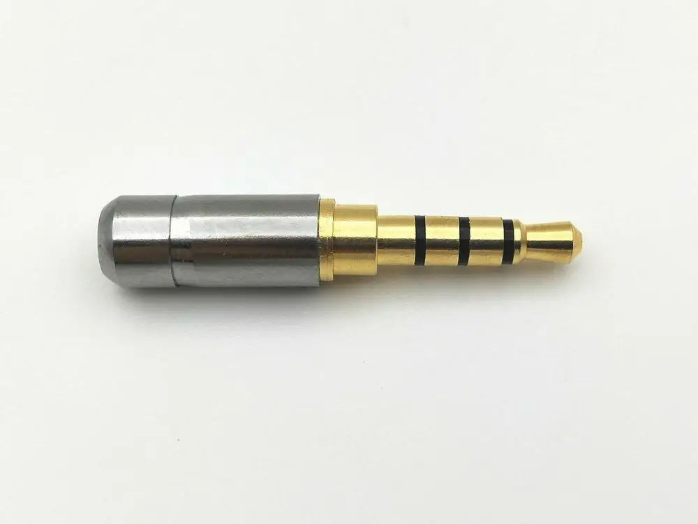 20pcs brass 3 5mm plug for Audio Headphones connector adapter New