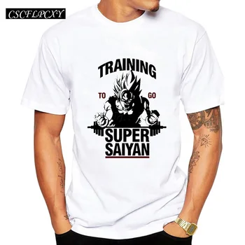 

Classic cartoon dragon ball super saiyan t shirt men summer bassic t shirt short sleeves tops casual tee shirts
