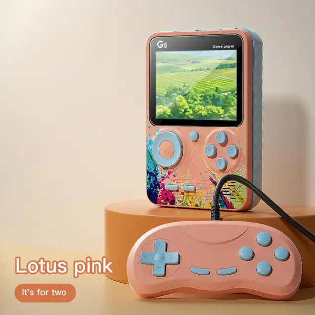 500 In 1 Games Mini Portable 3.0 Inch Retro Video Game Console Classic Pocket Game Console for Kids Gift IPS Online Combat Game 07