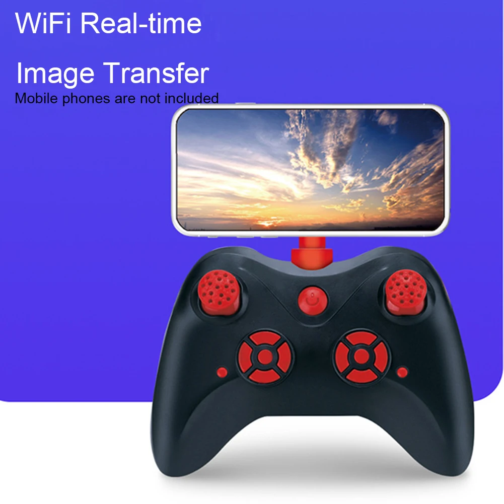 KY606D Радиоуправляемый вертолет HD Уличные игрушки Дрон Безголовый режим 4K Портативный парящий самолет wifi аэрофотосъемка четыре оси полета
