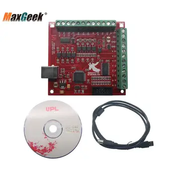 

Maxgeek USB MACH3 CNC Controller 100Khz Breakout Board 4 Axis Interface Driver Motion Controller From China German Warehouse