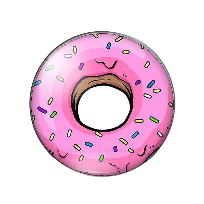 Desenho De Uma única Linha De Donuts Doces Frescos Armazenam