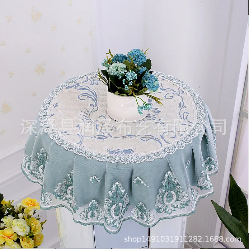 New Style Pastoral Style Circle Vertical Type Air Conditioner Cover Dust Cover Multi-Purpose Towel Cover Air Conditioner ro