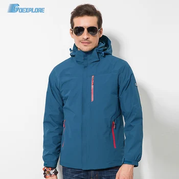 

Goexplore Outdoor Jacket men sports warm wind winter ski mountaineering camping hiking jacket large size snowboard jacket male
