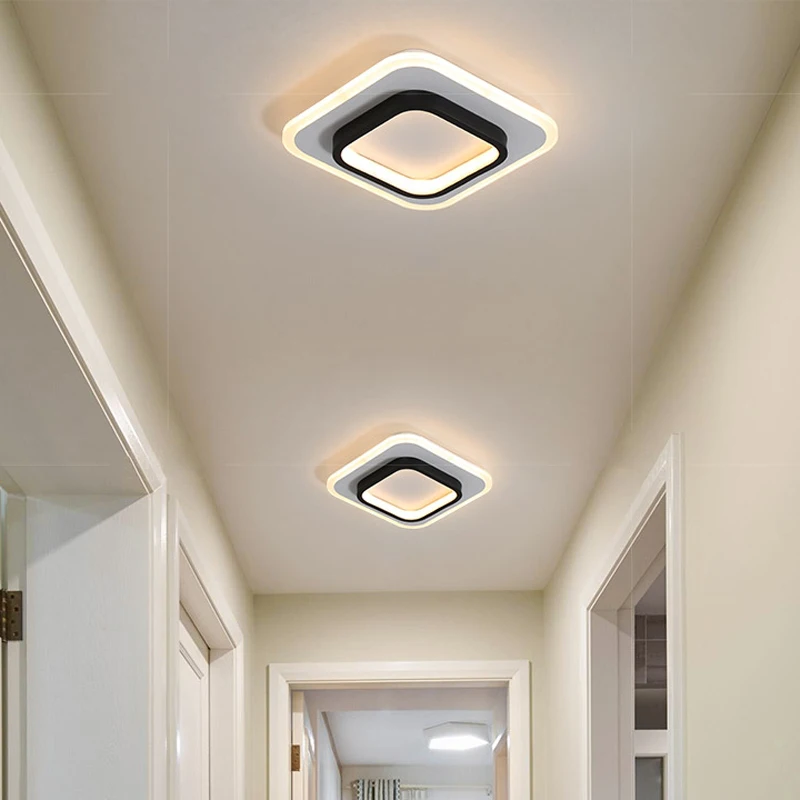 Проходной коридор Скандинавская гардеробная лампа кухня простой современный балкон светодиодный потолочный светильник