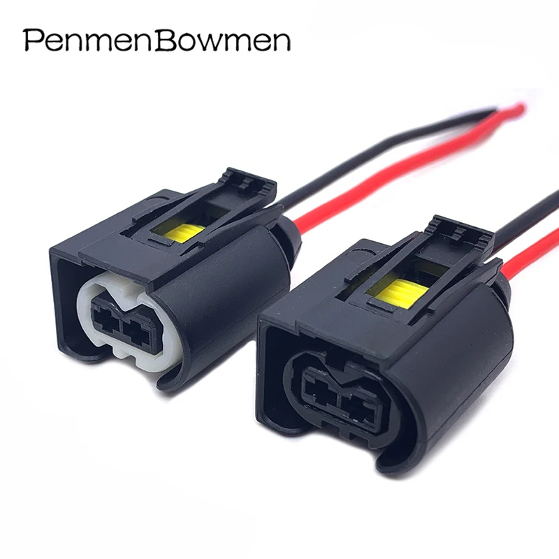 2 Pin Auto Ignition Coil High Voltage Package Plug Waterproof Electronic Connector With Cable 50290937 9441292 For Benz BMW