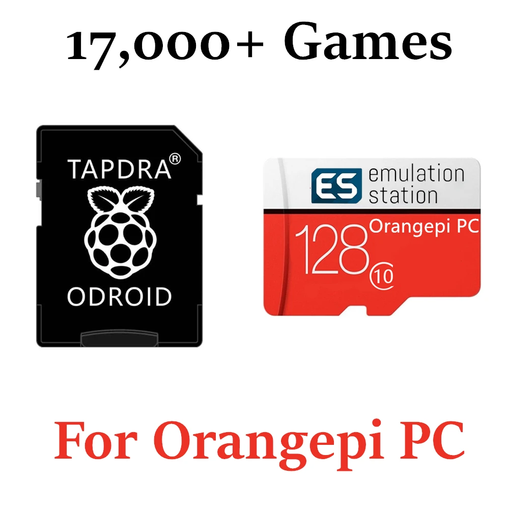 2020 Новинка 17000 + игры 128G RETRORANGEPI Retropie эмуляционная станция Micro SD карта | Инструменты