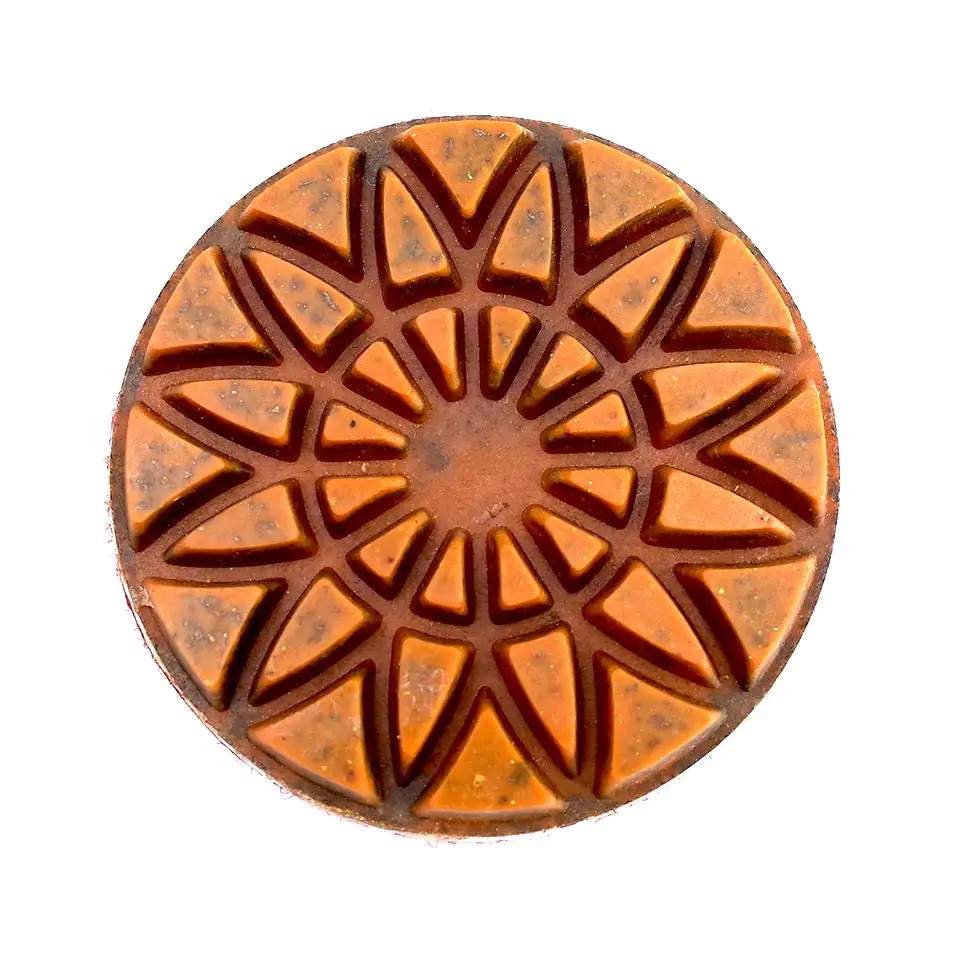 RIJILEI 4PCS 4inch Diamond polishing pads Hybrid Copper bond wet concrete floor plishing pad for granite marble Grinding Discs RIJILEI 4PCS 4inch Diamond polishing pads Hybrid Copper bond wet concrete floor plishing pad for granite marble Grinding Discs