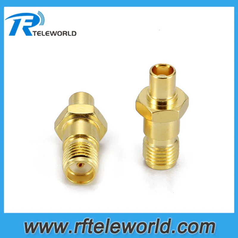 100 шт 50ohm SMA к MCX Разъем RF коаксиальный переходник