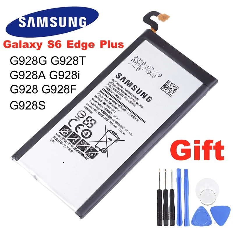 Батарея EB BG928ABE 3000 мАч для Samsung Galaxy S6 Edge Plus G928 G928F G928G G928T G928A G928I G928S +