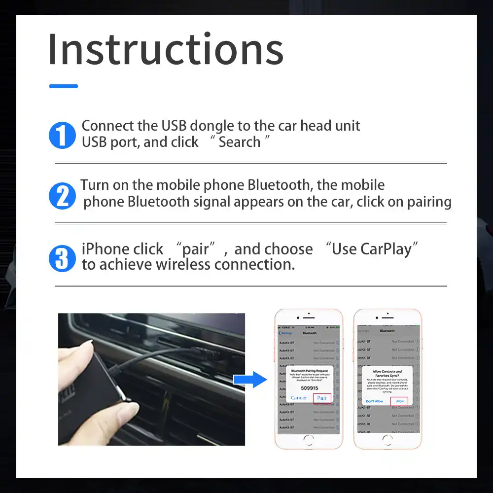 Carlinkit2.0 версия беспроводной адаптер Carplay ключ для Iphone IOS12 автомобильный оригинальный проводной Carplay встроенный проводной к беспроводной