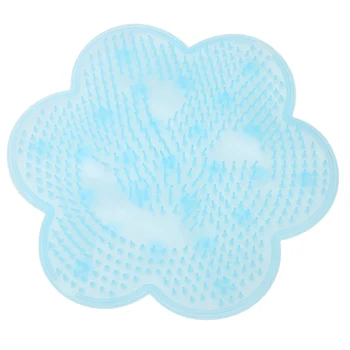 

Bath Massage Pad Silicone Suction Cup Non-slip Bathroom Shower Mat MU8669
