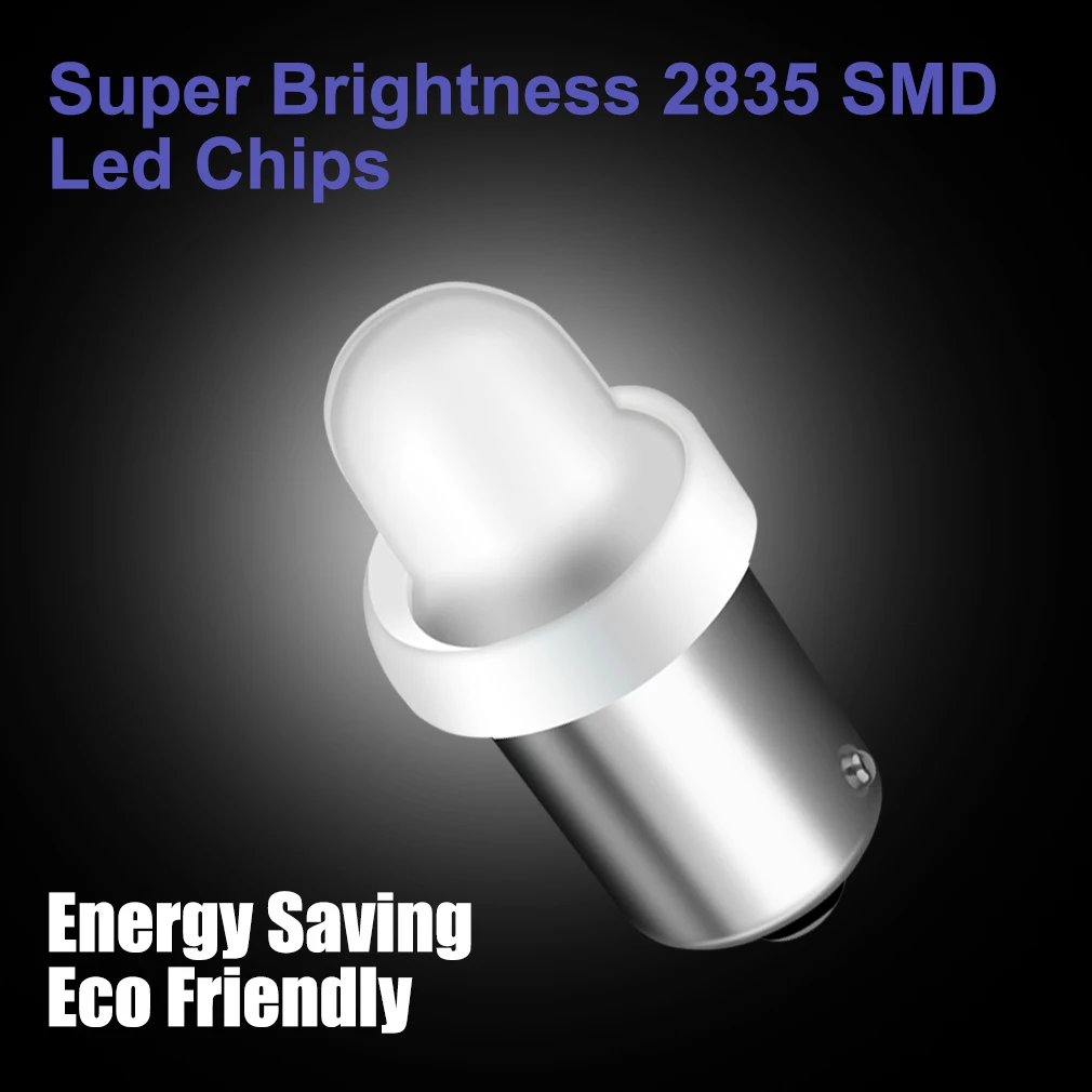 10Pcs BA9S LED  T4W LED T11 H6W Canbus ڵ ׸   õ ȣ  12V ڵ    Ķ