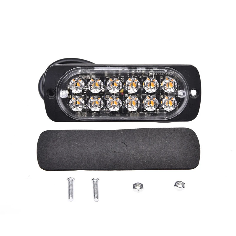 Safety Working Lamps Set Black Housing Strobe Bulb Car Truck DC 12V-24V | Автомобили и мотоциклы