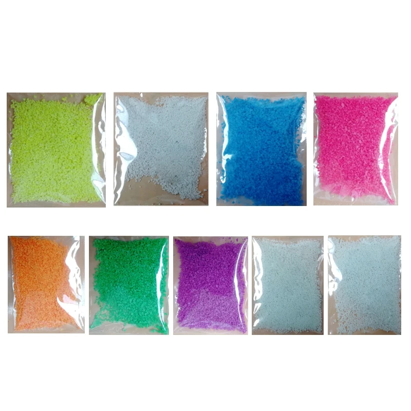 

9Pc Diy Fluorescent Body Art Glitter Coating Phosphor Luminous Body Painting Pigment Powder Glow in Dark Paint Dust Body Paint 1