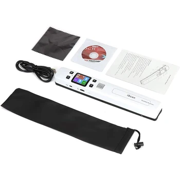 

Portable Scanners for Photo, Document, Receipts, Old Pictures, Built-in WiFi, 1050/600/300 DPI Resolution, Rechargeable