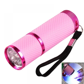 

Mini UV Nail Dryer Led Light UV LED Lamp for Gel Nails 9 LED Flashlight Portability Nail Dryer Machine Nail Art Tools UV Light