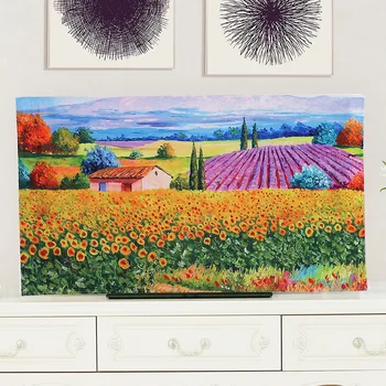 

Super Soft Television Cover Dust Cover Hanging LCD 55-Inch 50 Curved Surface Cover Cloth 65 European Style