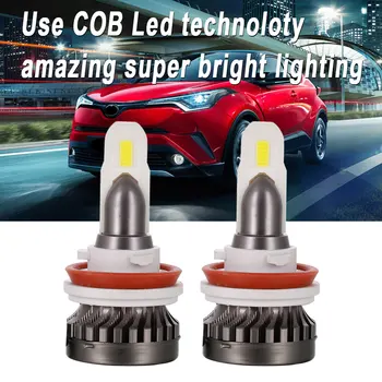 

Plug & Play H8/9/11 LED Headlight DC9-32V IP68 Hi/Lo Beam Lamp Beads