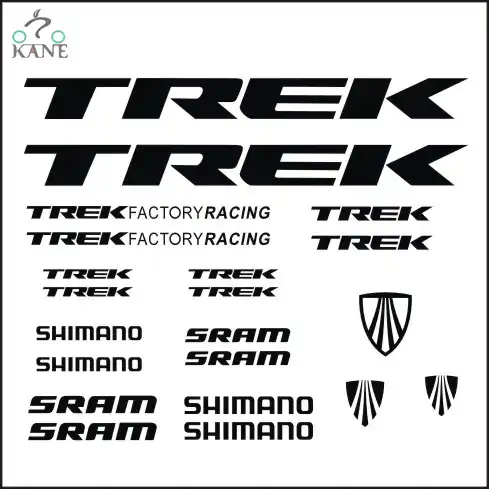 Trek Factory Racing Stickers Top 