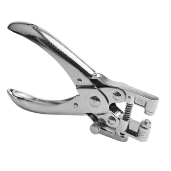 

1pcs Multifunction Punching Pliers Hole Punch Skin Labor Pliers Dual Use Round Hole Punching Machine Leather Craft Tools